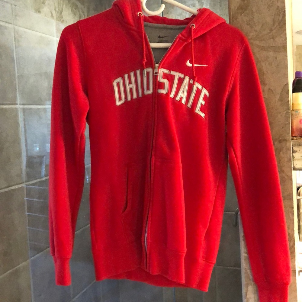 Nike Red Ohio State Hoodie